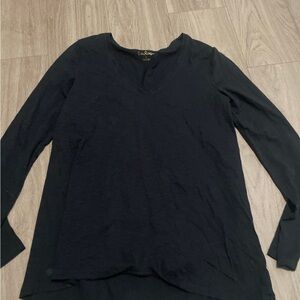 Lilly Pulitzer Black Long Sleeve Top